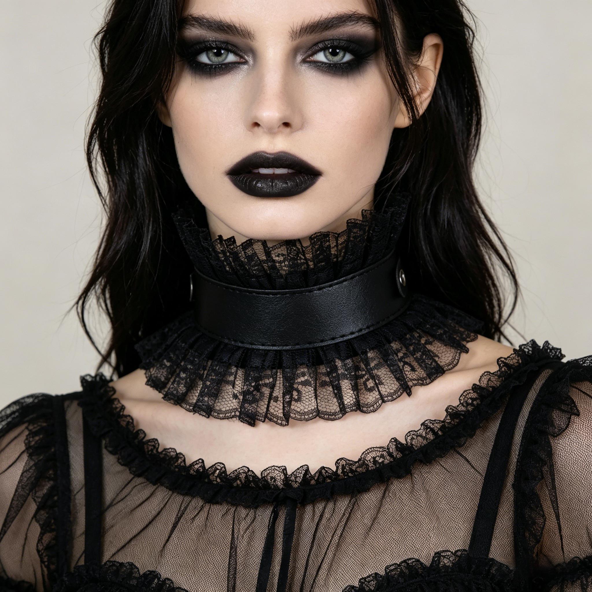 Women Vintage Fake Collar Goth - Women'S Victorian Accessories recension och pris