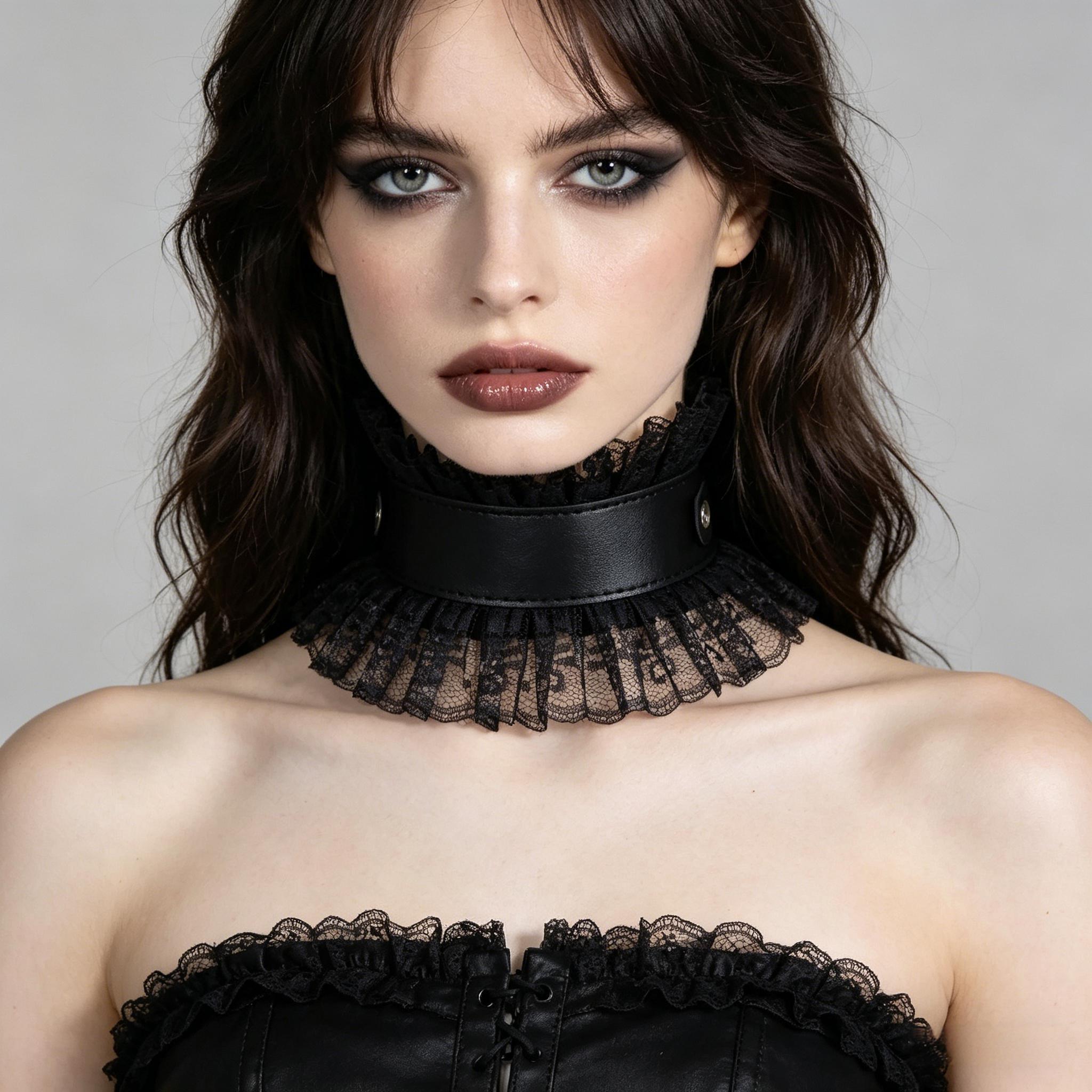 Women Vintage Fake Collar Goth - Women'S Victorian Accessories recension och pris