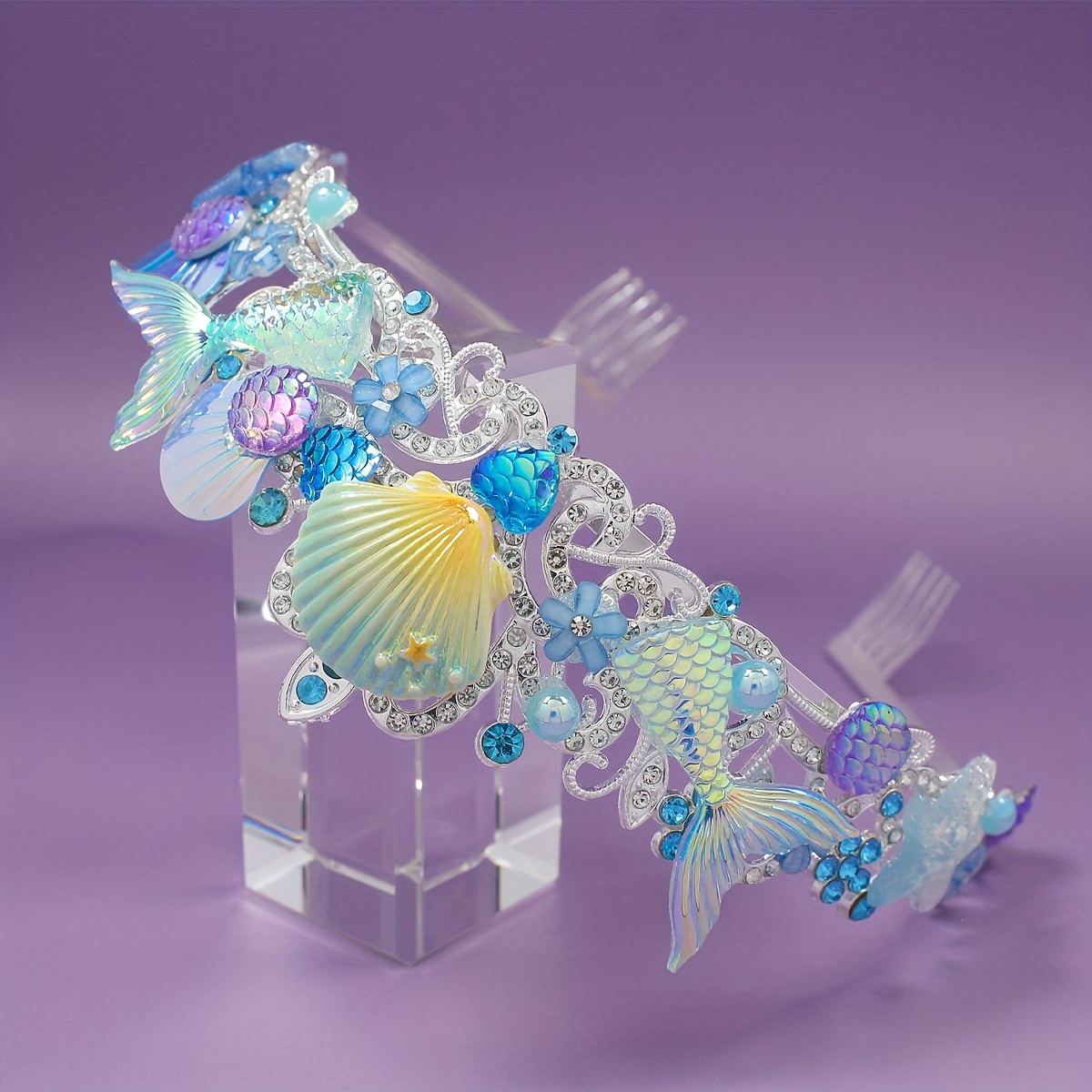 2025 New Mermaid Hair Comb Cro - Women Accessories For Gift recension och pris