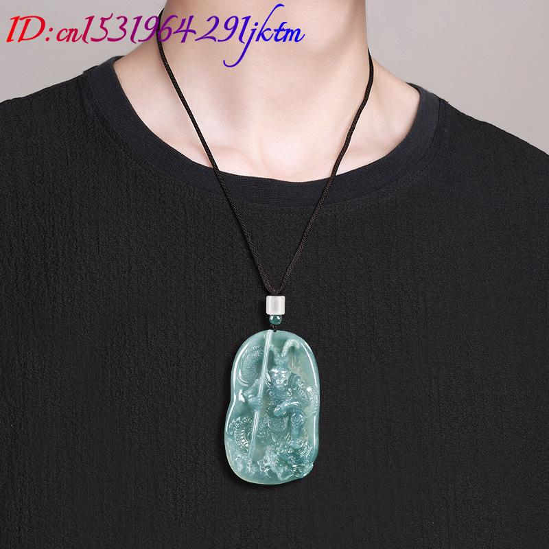 Burmese Jadeite Monkey King Pe - Women Accessories For Gift recension och pris